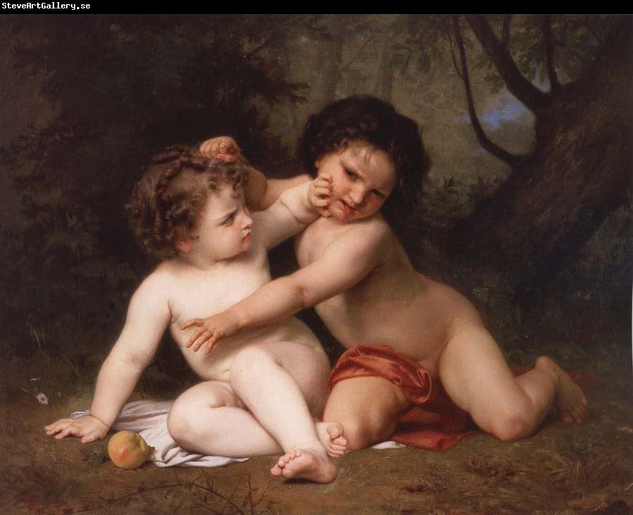 Adolphe William Bouguereau Jhe War